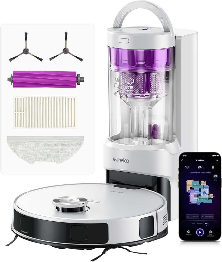 Eureka E20 Plus Robot Vacuum and Mop Combo
