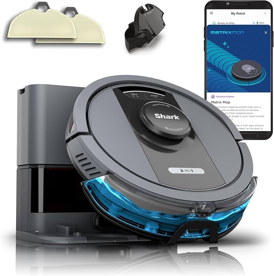 Shark Matrix Self-Empty Robot Vacuum & Mop R-RV2400WS
