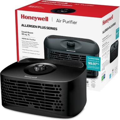 Honeywell Tabletop Allergen Plus HEPA Air Purifier